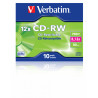 Verbatim CD-RW 12x 700 Mo 10 pièce(s)