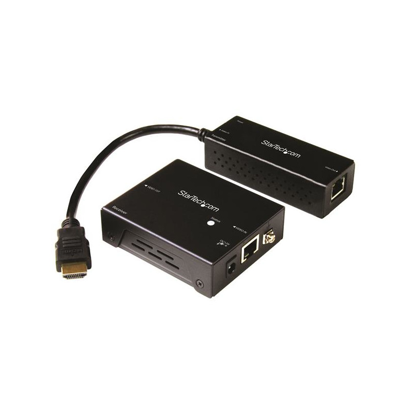 StarTech.com Kit prolongateur HDBaseT avec transmetteur compact - HDBaseT - UHD 4K