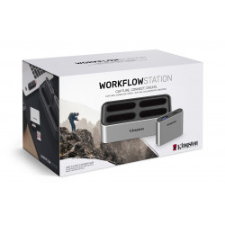 Kingston Technology Dock pour Workflow Station USB3.2 Gen2 avec hub USB-A/C/5G