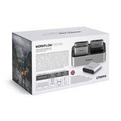Kingston Technology Dock pour Workflow Station USB3.2 Gen2 avec hub USB-A/C/5G