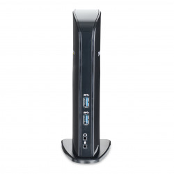 StarTech.com Station d'Accueil pour Ordinateur Portable USB 3.0 à Double Écran avec HDMI et DVI/VGA, Hub USB-A 6x, GbE, Audio