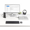 StarTech.com Station d'Accueil pour Ordinateur Portable USB 3.0 à Double Écran avec HDMI et DVI/VGA, Hub USB-A 6x, GbE, Audio