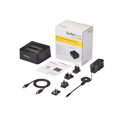 StarTech.com Station d'accueil USB 3.1 (10 Gb/s) pour 2 disques durs SATA de 2,5 / 3,5 pouces