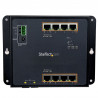StarTech.com Switch Industriel POE+ Gigabit Ethernet 8 ports - 2 connexions MSA SFP - 30W - Switch Gbe Haute Puissance L2 admin