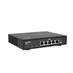 QNAP QSW-1105-5T commutateur réseau Non-géré Gigabit Ethernet (10/100/1000) Noir
