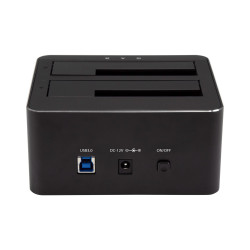 StarTech.com Station d'accueil USB 3.0 pour 2 disques durs SATA III de 2,5 ou 3,5 - Dock HDD / SSD avec UASP