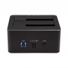 StarTech.com Station d'accueil USB 3.0 pour 2 disques durs SATA III de 2,5 ou 3,5 - Dock HDD / SSD avec UASP