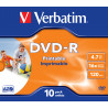 Verbatim 43521 DVD vierge 4,7 Go DVD-R 10 pièce(s)