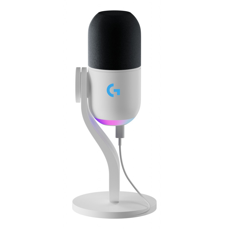 Logitech G Yeti GX Noir, Blanc Microphone de table