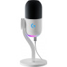 Logitech G Yeti GX Noir, Blanc Microphone de table