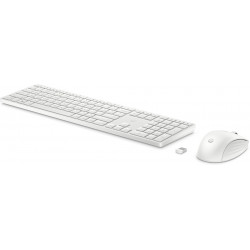 HP 650 Wireless KB/MSE Combo WHT