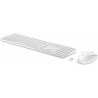 HP 650 Wireless KB/MSE Combo WHT