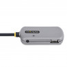 StarTech.com Hub USB d'Extension - Câble d'Extension USB 2.0 de 24m avec Concentrateur USB-A à 4 Ports, Câble Répéteur USB