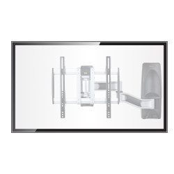 StarTech.com Support Mural TV Articulé - Support Mural VESA, Supporte les Téléviseurs de 26 à 65 pouces - Accroche TV Mural