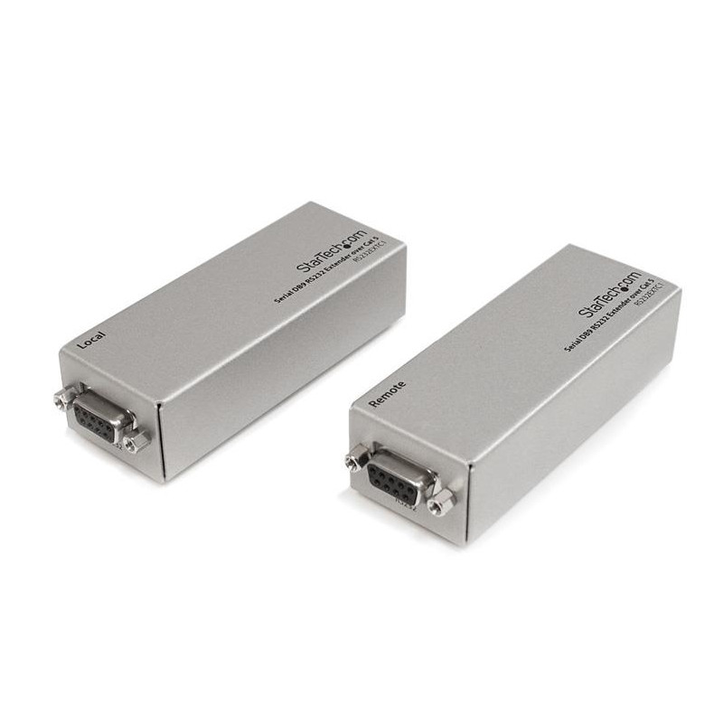 StarTech.com Extendeur série RS232 DB9 sur câble Cat5 - Jusqu'à 1000 mètres