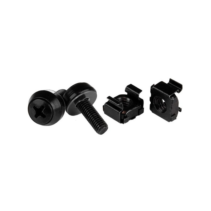 StarTech.com Paquet de 100 vis et écrous cages M5 x 12 mm - Noir