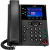 POLY Téléphone IP OBi VVX 350 à 6 lignes et compatible PoE avec module d’alimentation