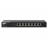 QNAP QSW-1108-8T commutateur réseau Non-géré 2.5G Ethernet (100/1000/2500) Noir
