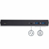 StarTech.com Station d'Accueil USB 3.0 pour Deux Écrans avec Adaptateurs DVI vers VGA et HDMI, 5x USB 3.0 et Audio - Station d