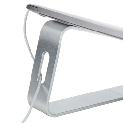 StarTech.com Support Ordinateur Portable (5kg) - Socle Ordinateur Portable en Aluminium, Argenté - Réhausseur PC pour MacBook