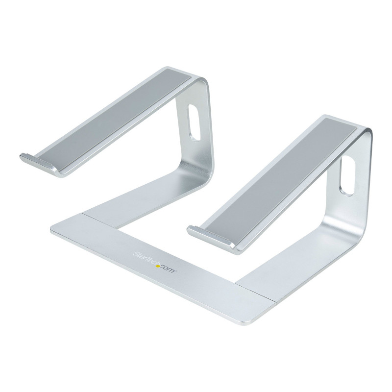 StarTech.com Support Ordinateur Portable (5kg) - Socle Ordinateur Portable en Aluminium, Argenté - Réhausseur PC pour MacBook