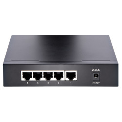 StarTech.com Commutateur 2.5G non géré - Commutateur Gigabit à 5 ports - Commutateur Ethernet 2.5GBASE-T non géré - Répar