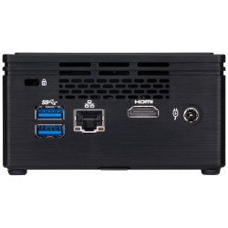 Gigabyte GB-BPCE-3350C (rev. 1.0) 0,69L mini PC Noir N3350 BGA 1296 1,1 GHz