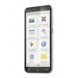 Emporia emporiaSMART.4 12,7 cm (5") SIM unique Android 10 4G USB Type-C 3 Go 32 Go 2500 mAh Noir