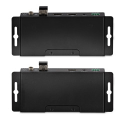 StarTech.com Kit Extender HDMI Fibre Optique - 4K60Hz jusqu'à 1km (Monomode) ou 300m (Multimode) Fibre optique LC, HDR, HDCP, 