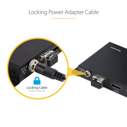 StarTech.com Kit Extender HDMI Fibre Optique - 4K60Hz jusqu'à 1km (Monomode) ou 300m (Multimode) Fibre optique LC, HDR, HDCP, 