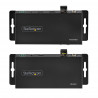StarTech.com Kit Extender HDMI Fibre Optique - 4K60Hz jusqu'à 1km (Monomode) ou 300m (Multimode) Fibre optique LC, HDR, HDCP, 