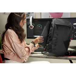 HP 6MF36AA Casque Avec fil Arceau Jouer USB Type-A Blanc