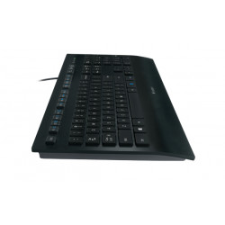 Logitech K280E Pro f/ Business clavier Bureau USB QWERTZ Suisse Noir