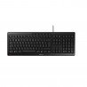 CHERRY STREAM clavier Bureau USB QWERTZ Suisse Noir