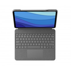 Logitech 920-010213 clavier pour tablette QWERTY Nordique Smart Connector Gris