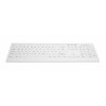 CHERRY AK-C8100F-FUS-W/FR clavier Médical RF sans fil AZERTY Français Blanc