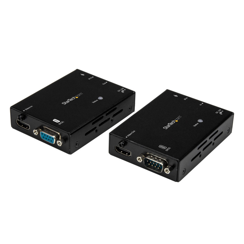 StarTech.com Rallonge HDMI sur Cat5e / CAT6 - Extension Jusqu'à 70m - Certifié HDBaseT - Rallonge HDMI - Rallonge IR - Booste