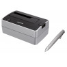 Freecom Hard Drive Dock Quattro Noir, Argent