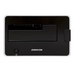 Freecom Hard Drive Dock Quattro Noir, Argent