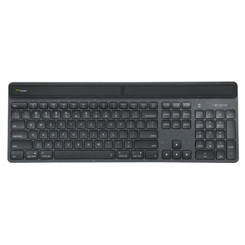 Targus EcoSmart AKB868UK clavier Universel Bluetooth QWERTY Anglais britannique Noir