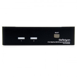 StarTech.com Commutateur KVM 2 Ports DVI, USB et Audio - Switch KVM DVI Dual Link - 2560x1600