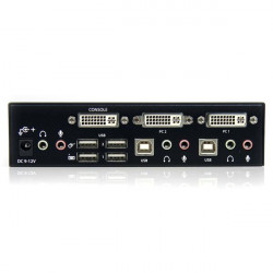 StarTech.com Commutateur KVM 2 Ports DVI, USB et Audio - Switch KVM DVI Dual Link - 2560x1600