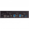 StarTech.com Commutateur KVM HDMI, 2 Ports - Moniteur Unique 4K 60Hz Ultra HDR - Commutateur KVM de Bureau HDMI 2.0 avec Hub US
