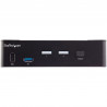 StarTech.com Commutateur KVM HDMI, 2 Ports - Moniteur Unique 4K 60Hz Ultra HDR - Commutateur KVM de Bureau HDMI 2.0 avec Hub US