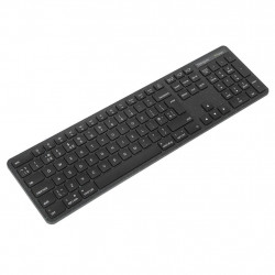 Targus EcoSmart AKB873UK clavier Universel RF sans fil + Bluetooth QWERTY Anglais britannique Noir