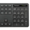 Targus EcoSmart AKB873UK clavier Universel RF sans fil + Bluetooth QWERTY Anglais britannique Noir