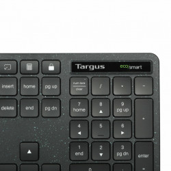 Targus EcoSmart AKB874UK clavier Universel USB QWERTY Anglais britannique Noir