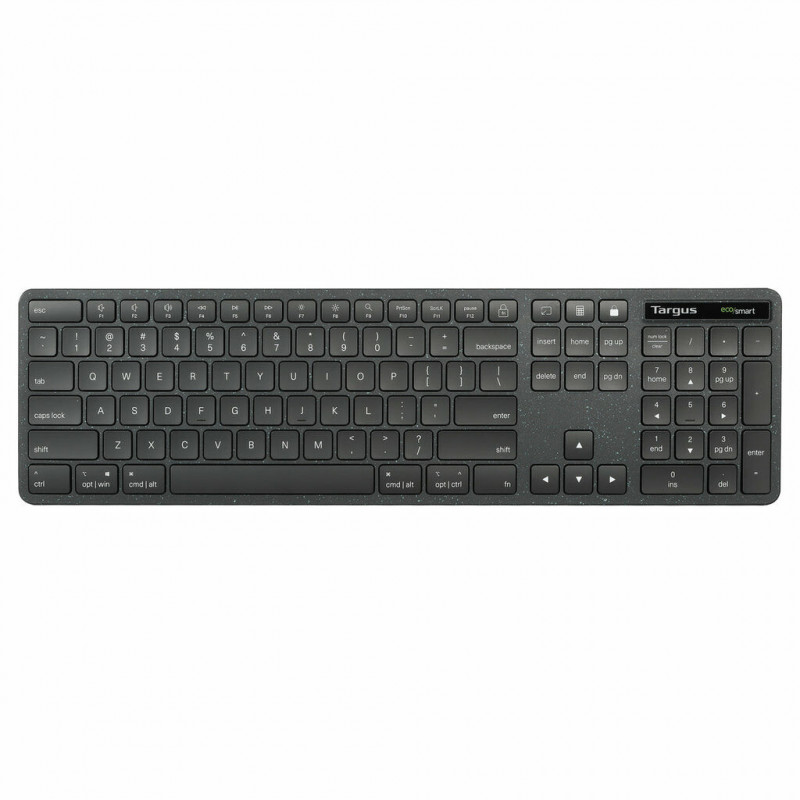 Targus EcoSmart AKB874UK clavier Universel USB QWERTY Anglais britannique Noir