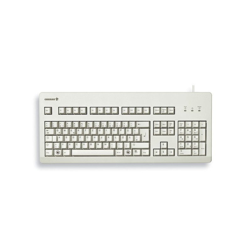 CHERRY G80-3000 clavier USB QWERTY Anglais américain Gris