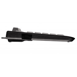 CHERRY KC 1000 SC Clavier filaire lecteur cartes à puce, noir, USB, AZERTY - FR